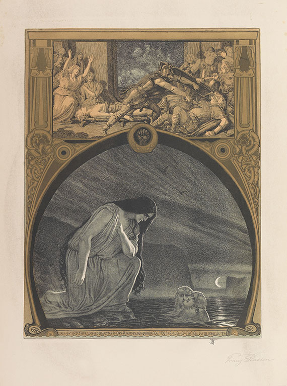 Franz Stassen - Der Ring des Nibelungen. 1914. - 