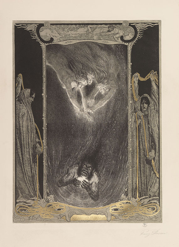 Franz Stassen - Der Ring des Nibelungen. 1914. - 