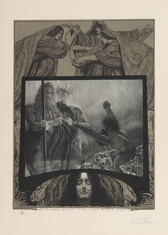 Franz Stassen - Der Ring des Nibelungen. 1914. - 