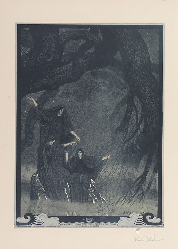 Franz Stassen - Der Ring des Nibelungen. 1914. - 