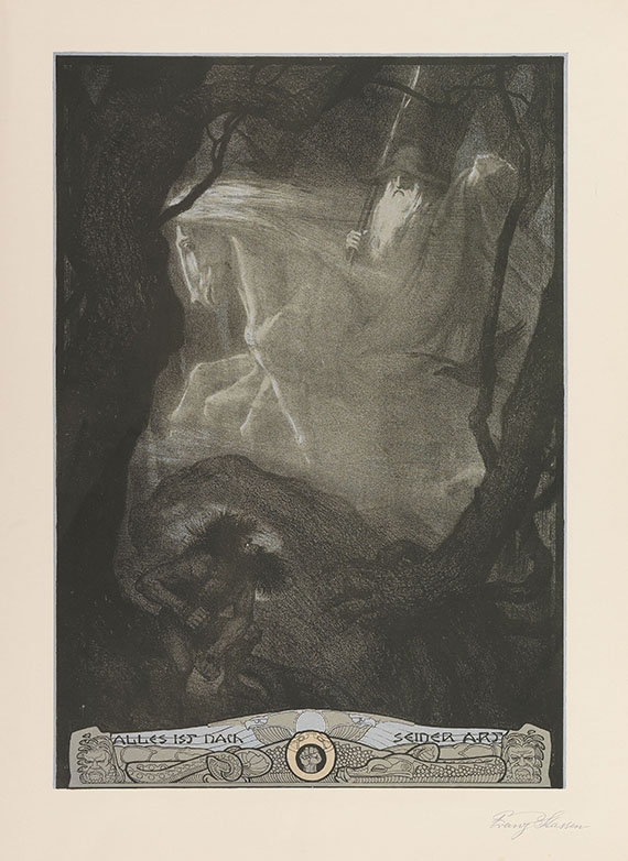 Franz Stassen - Der Ring des Nibelungen. 1914. - 
