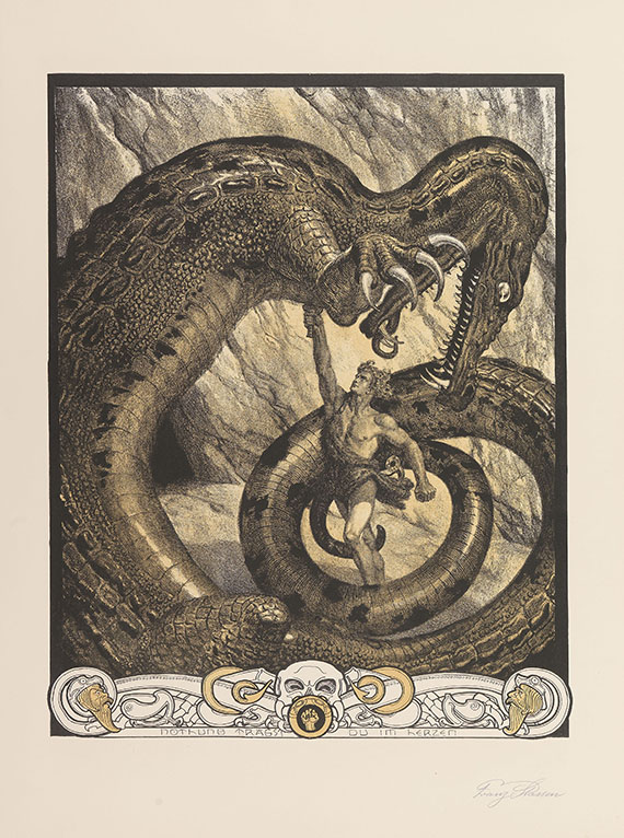 Franz Stassen - Der Ring des Nibelungen. 1914. - 