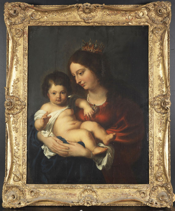 Flämisch - Madonna mit dem segnenden Jesusknaben