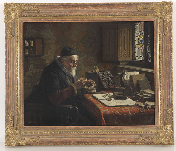 Max Gaisser - Der Münzsammler - Frame image