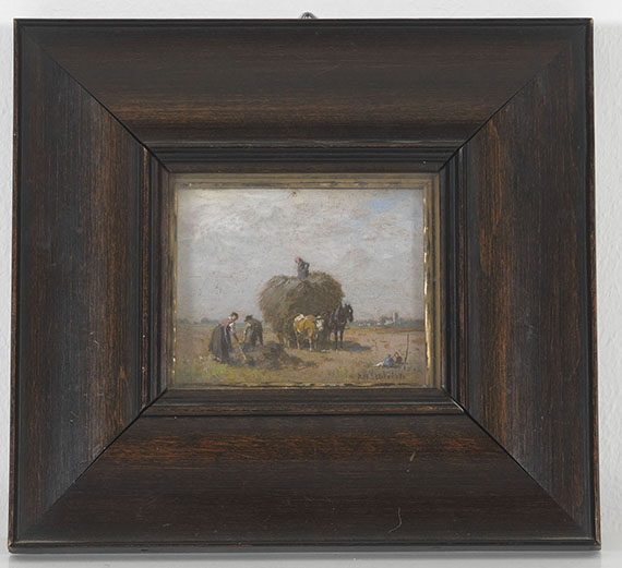 Robert Schleich - Heuernte - Frame image