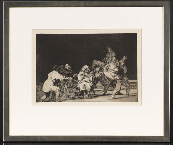 Francisco de Goya - El que no te ama, burlando te difama (La Lealtad) - Frame image