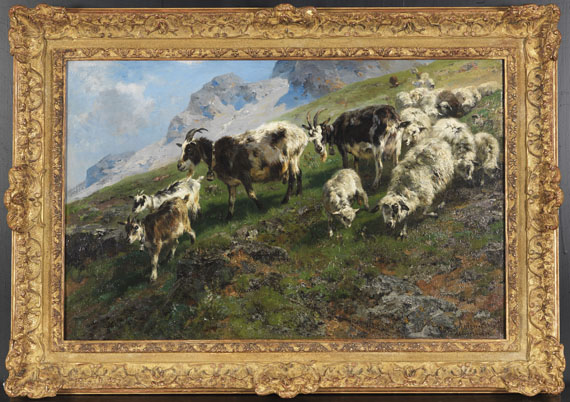 Anton Braith - Almabtrieb - Frame image