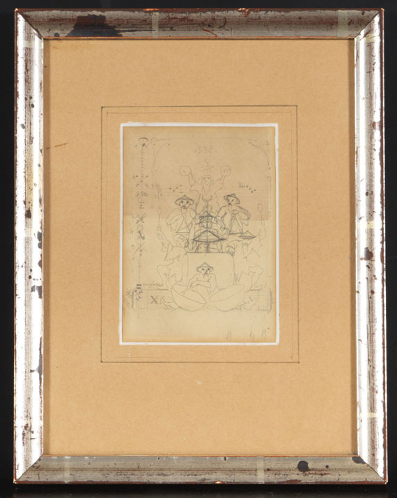 Carl Spitzweg - Musizierende Chinesen - Frame image