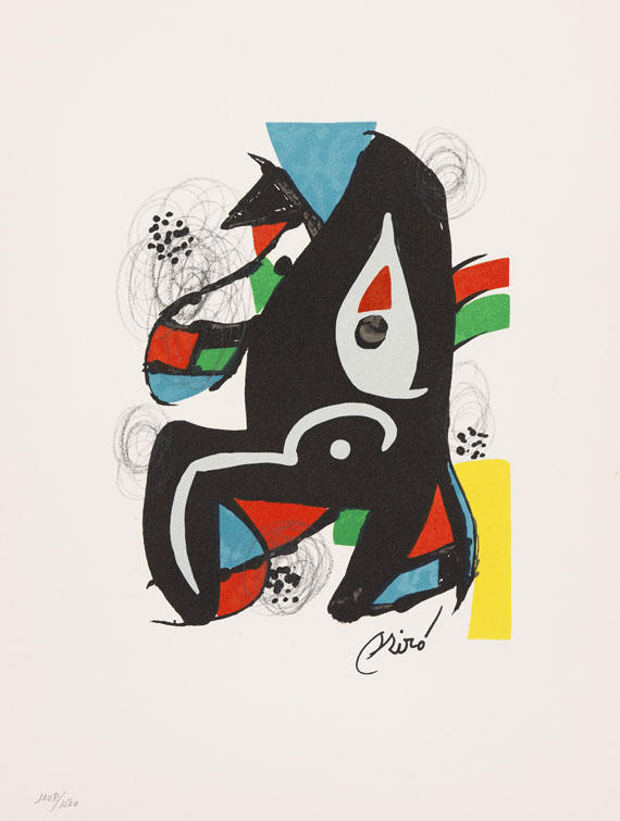 Joan Miró - La Mélodie acide - 