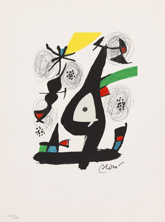 Joan Miró - La Mélodie acide - 
