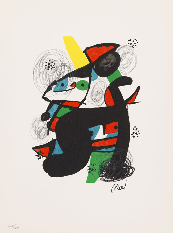 Joan Miró - La Mélodie acide - 