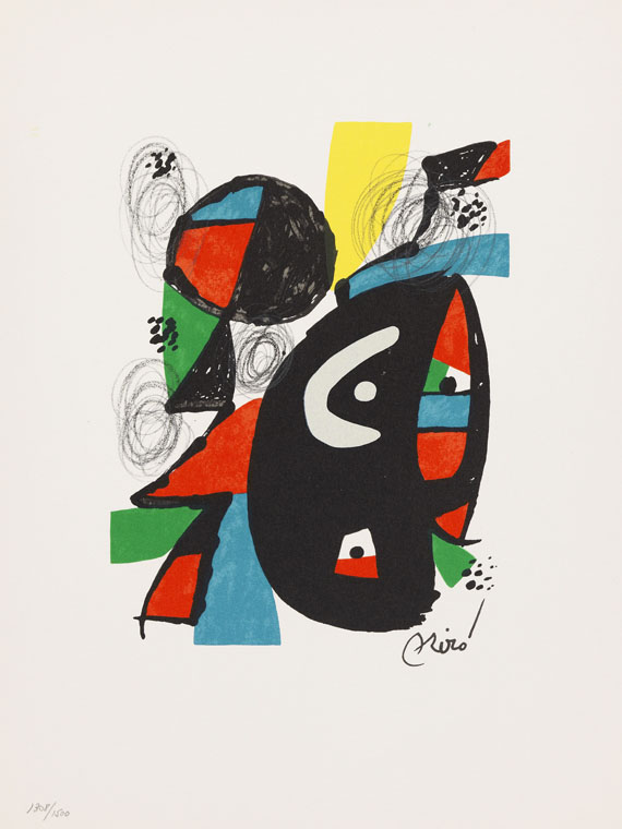Joan Miró - La Mélodie acide - 