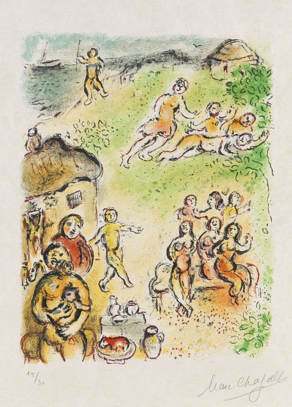 Marc Chagall - Die Insel des Aolus