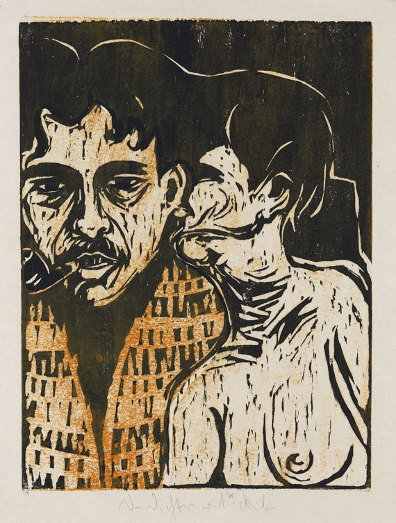 Ernst Ludwig Kirchner - Maler und Modell - Dichter und Weib