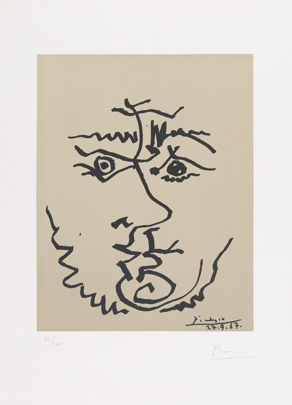 Pablo Picasso - Visage