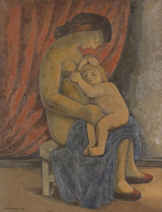 Johann Georg Müller - Mutter mit Kind