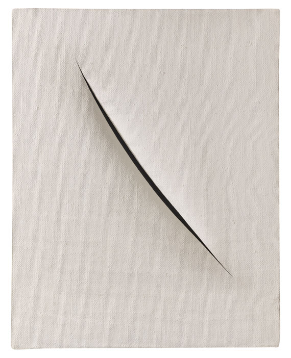 Lucio Fontana - Concetto spaziale, Attesa