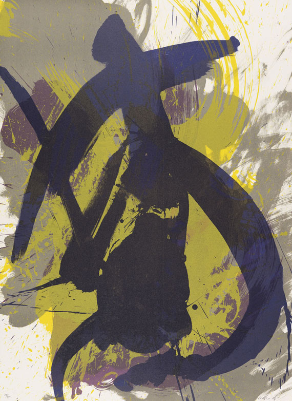 Kazuo Shiraga - Eitoku. Ensho. Chikamatsu. Buson. Kokan. Kuniyoshi - 