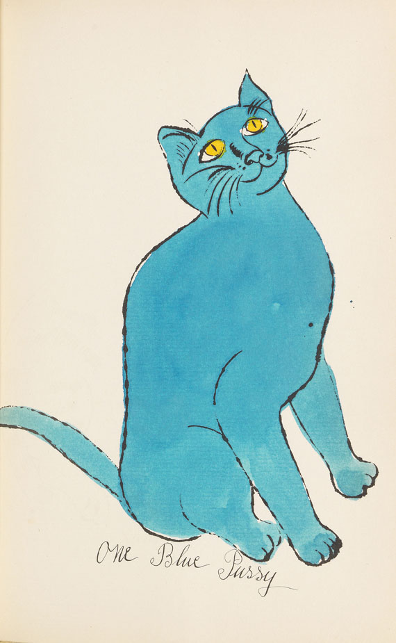 Andy Warhol - 25 Cats name[d] Sam and one Blue Pussy