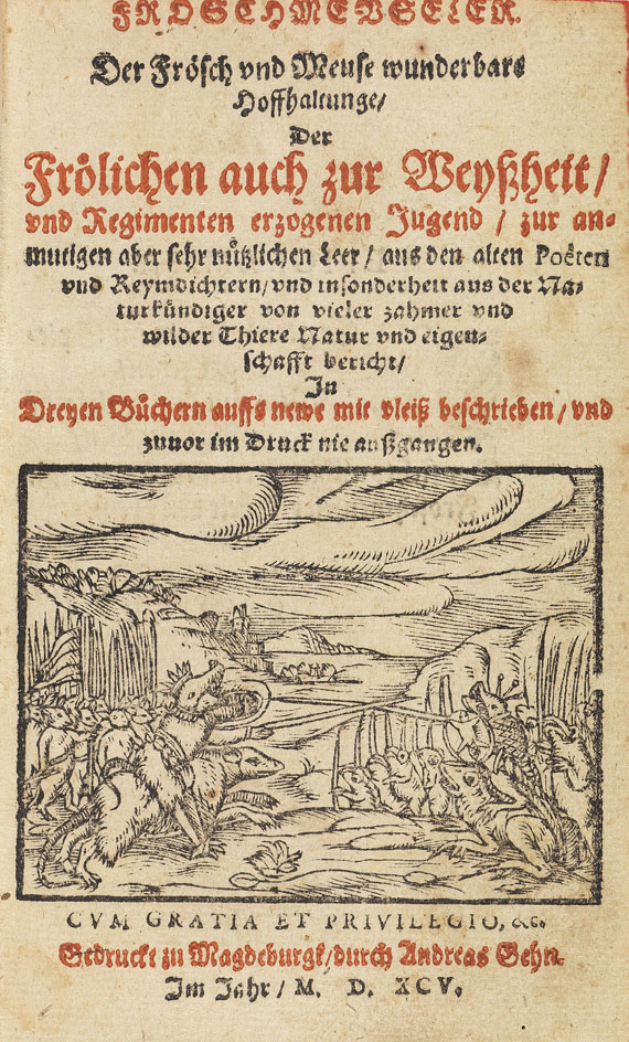 Georg Rollenhagen - Froschmeuseler. - 