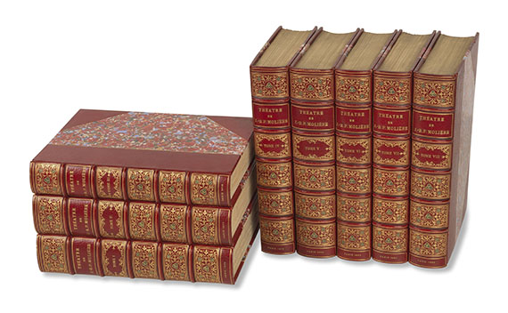 Jean Baptiste Poquelin Molière - Théatre complet. 8 Bde. - 