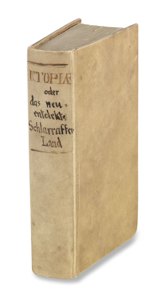 Johann Andreas Schnebelin - Erklärung der wunder-seltzamen Land-Charten Utopiae. - 
