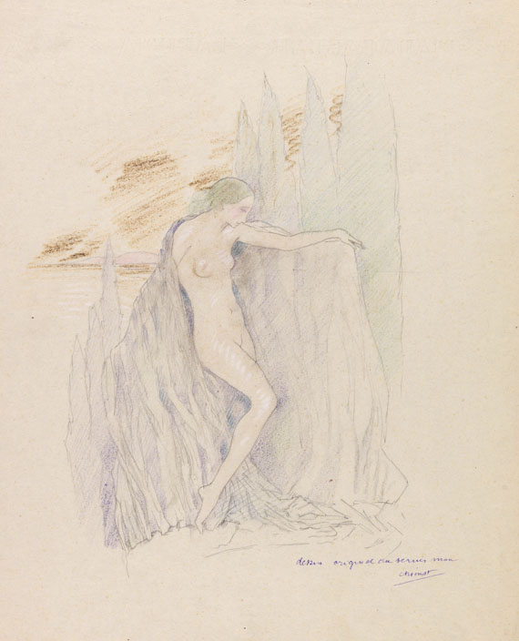 Edouard Chimot - Louys, Les chansons de Bilitis. - 