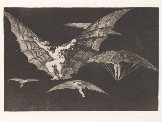 Francisco de Goya - Los proverbios. 1891.