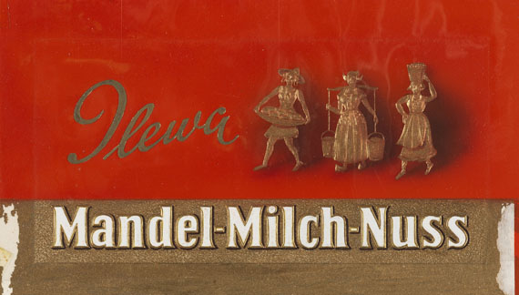  Schokolade - 29 Bll. Entwürfe für Schokoladeneinschläge. - 