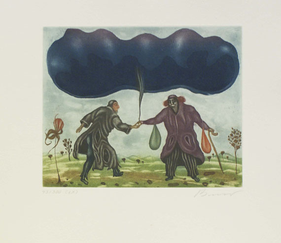 Arik Brauer - Buber, M., XX Chassidische Erzählungen. - 