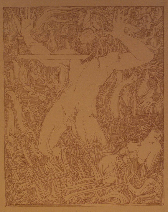 Ernst Fuchs - Samson. Englische Ausgabe. - 