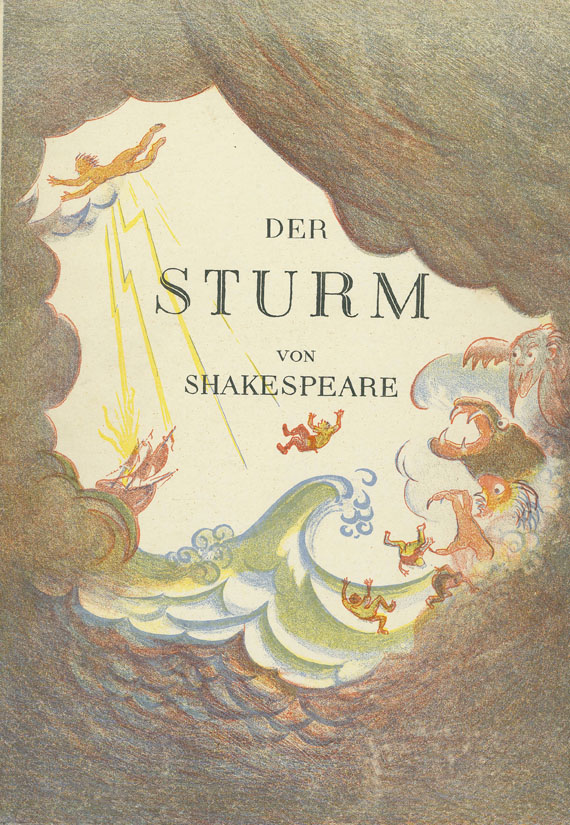 Oskar Laske - Shakespeare, Der Sturm.