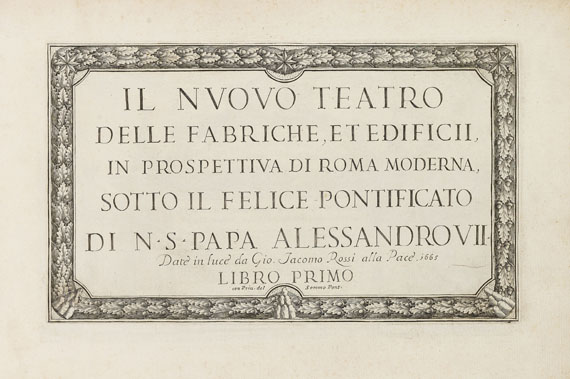 Giovanni Battista Falda - Il nuovo teatro. - 