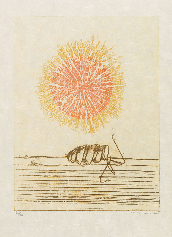 Max Ernst - Werner Heisenberg. - 