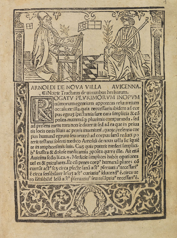   - Tractatus de virtutibus herbarum. - 