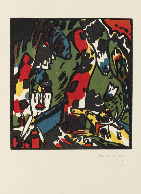 Wassily Kandinsky - Marc: Almanach der Blaue Reiter. - 