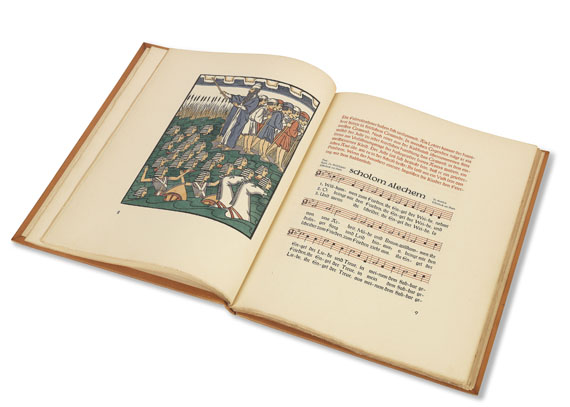 Rudolf Koch - Offenbacher Haggedah. 1927. - 