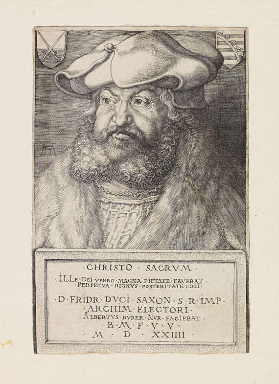 Albrecht Dürer - Friedrich der Weise, Kurfürst von Sachsen