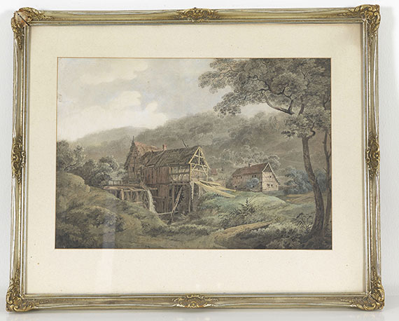 Max Joseph Wagenbauer - Sägemühle - Frame image