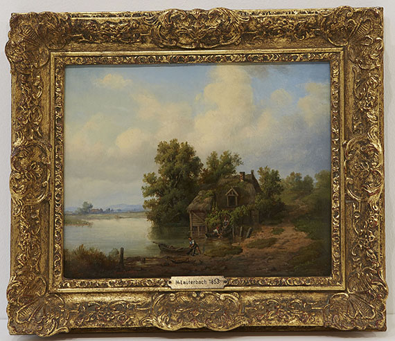  Deutschland - Fischer am Seeufer - Frame image