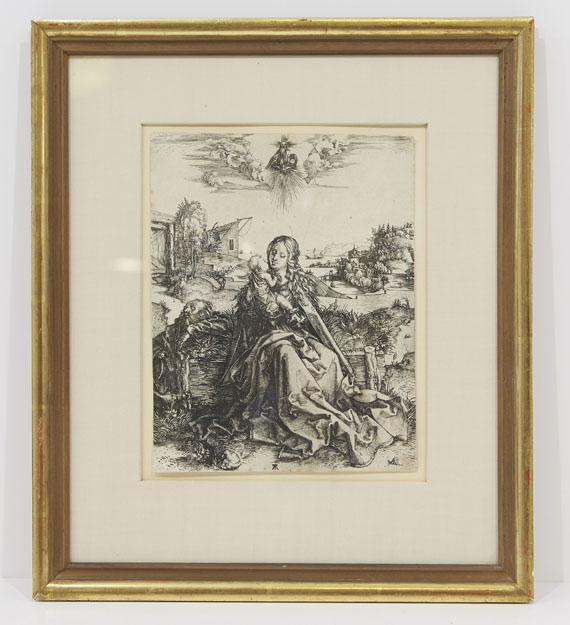 Albrecht Dürer - Die Heilige Familie mit der Libelle - Frame image
