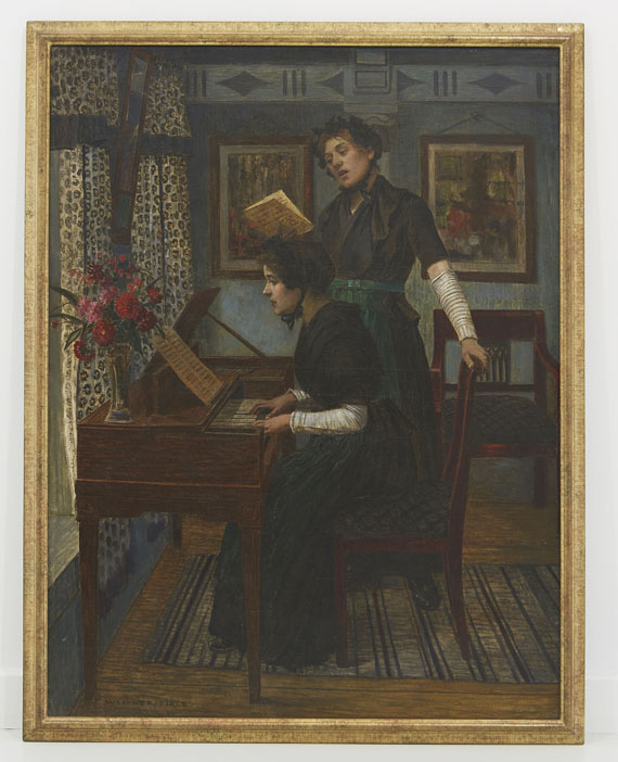 Walter Firle - Die Musikstunde - Frame image