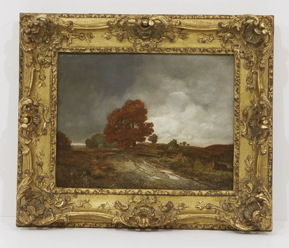 Toni von Stadler - Herbstlandschaft - Frame image