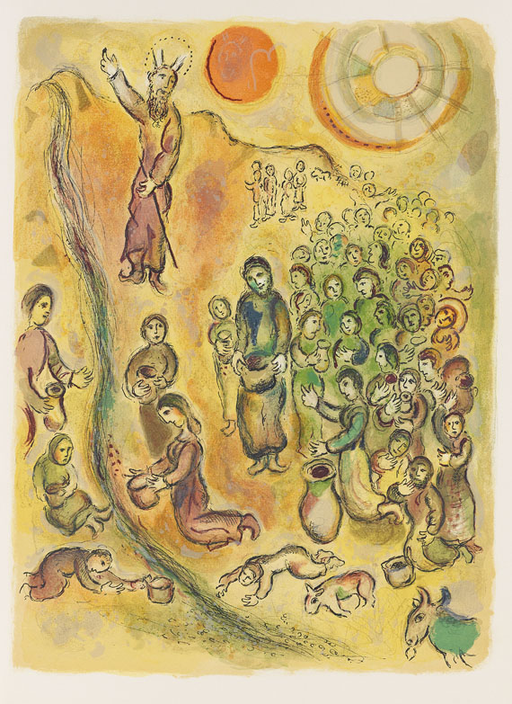 Marc Chagall - The Story of the Exodus - 