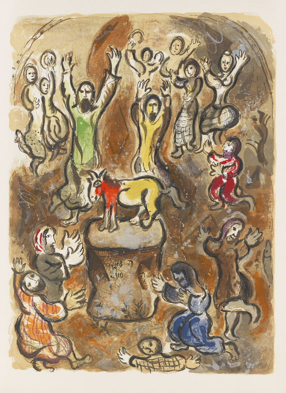 Marc Chagall - The Story of the Exodus - 