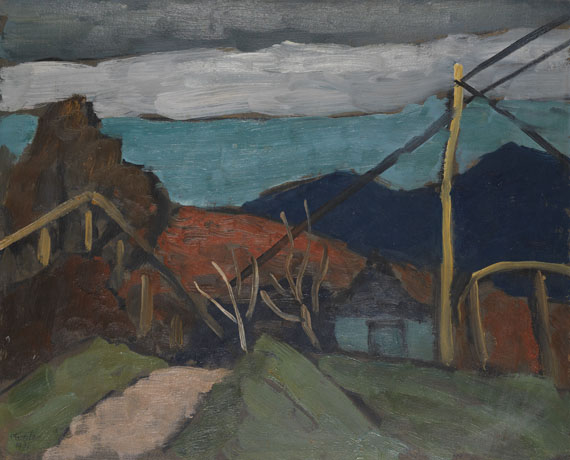 Gabriele Münter - Abend bei Fürstalm