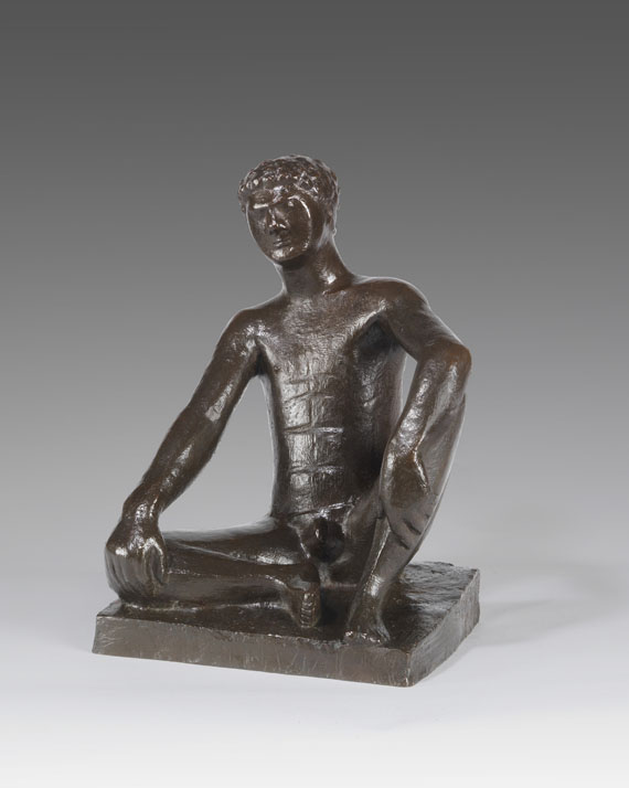 Gerhard Marcks - Adam, sitzend - 