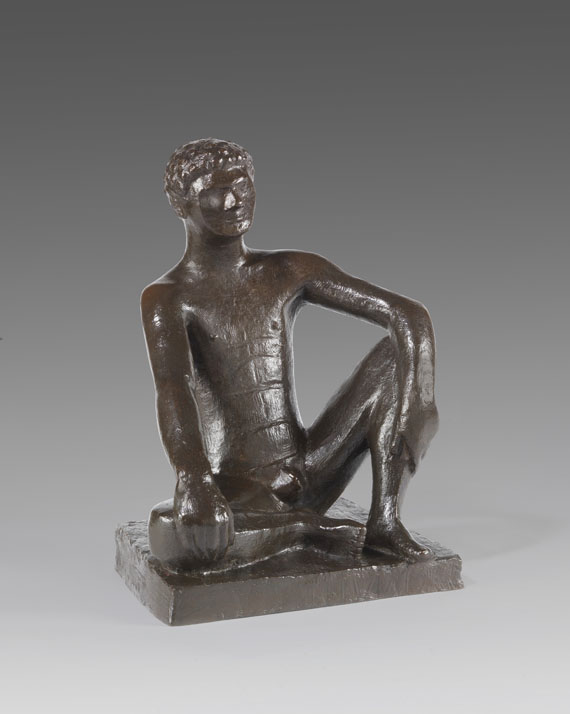 Gerhard Marcks - Adam, sitzend - 