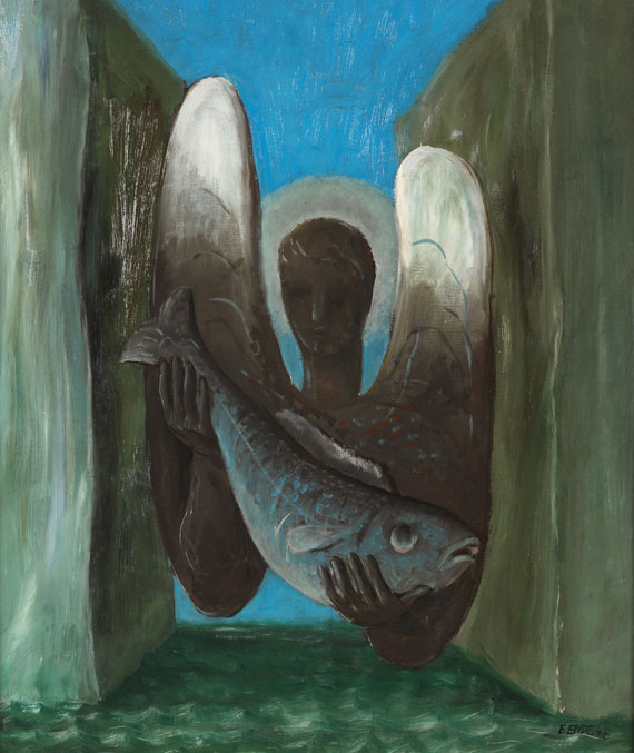 Edgar Ende - Der Engel mit dem Fisch
