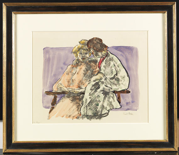 Emil Nolde - Wie Vögel - Frame image